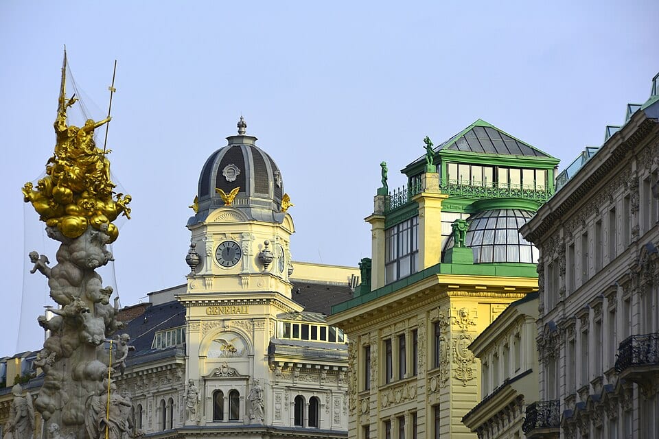 Der Graben und die Pestsäule, Wien