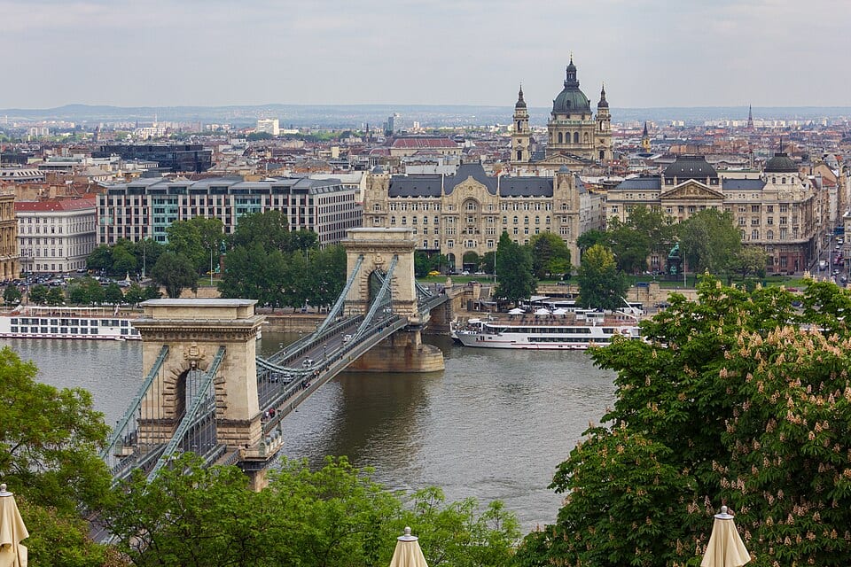 Széchenyi-Kettenbrücke, Budapest